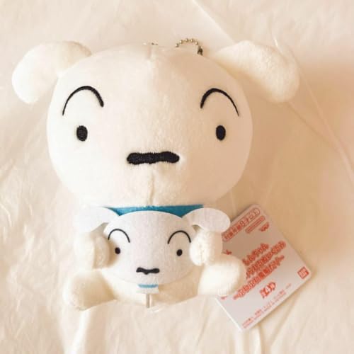 クレヨン しんちゃん カバンに付けられるぬいぐるみ ふわふわ風船だゾ シロ