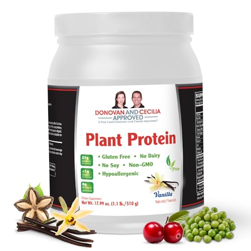 Donovan and Cecilia Approved Vegan Plant Protein (Vanilla)