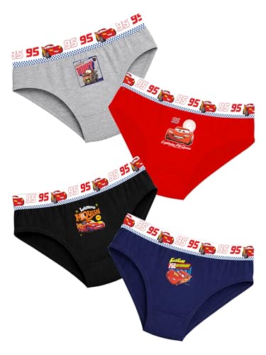 Image of BODYCARE Boy's Cotton Printed Brief Pack of 4 Print Suitable for All Day Wear with Ultrasoft and Durable Waistband for Rash Free Experience (Color & Print May Vary)