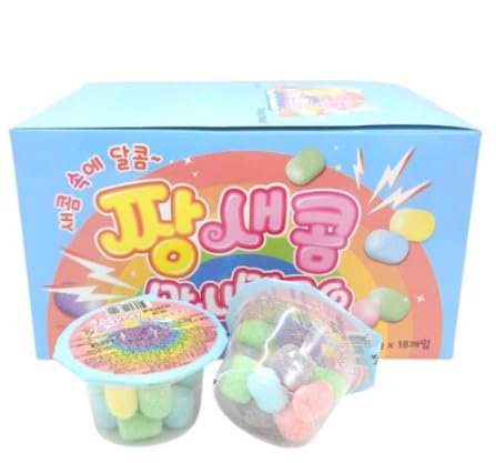 Amazon.co.jp: 【韓国お菓子】ジャンセコム マシュマロ 18g×18個セット