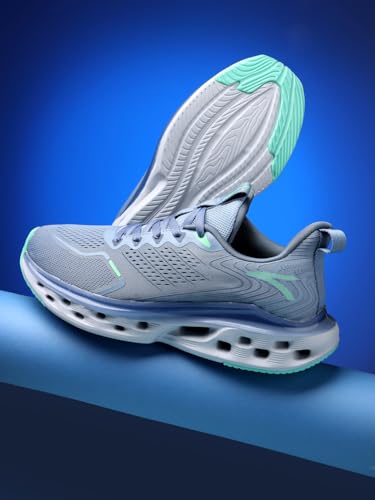 Image of Action | Athleo | TURBO-1112 | Men's | Lace-Up | Running | Shoes | Trendy | Lightweight | Comfortable | Durable | Sports | Shoes