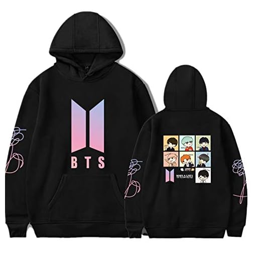 BTS Hoodie Herr Dam Love Yourself Hoodie Mode Beige Sweatshirt Hoodie Kläder Spring Boys Girls XS