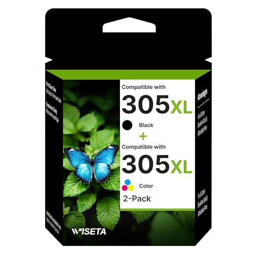 305 XL patronen für HP 305 druckerpatronen Combo Pack für HP 305 Tintenpatronen für DeskJet 2710 2720 DeskJet 4100 4130 Envy 6010 6030 Envy Pro 6420 6430 patronen (Schwarz & Farbe)