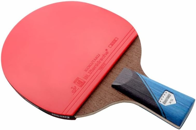 JITEM Ping Pong Paddles,Table Tennis Paddles,Table Tennis Bat Set, 2 Pieces of Table Tennis Rackets with Portable Bags, 7 Layers of Chicken Wing Wood, High Bomb Sponge, Non -Slipproof Handle(Color:B)