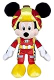 Famosa Softies - Mickey y Los Super Pilotos Peluche Mickey, 55 cm (Famosa 760014869)
