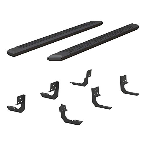 Estribos de Aluminio Negro para Camioneta 91 Pulgadas miniatura 2