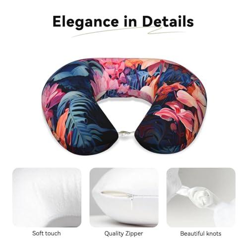 Almohada U-shaped espuma memoria 30x25 cm lavable miniatura 3