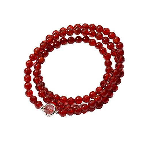 Silver 925 bracelet femme anti-allergie avec perles de jade vert et éclats de zircons brillants