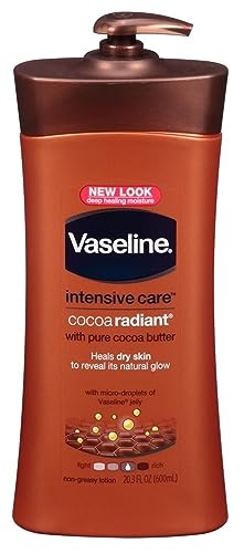 Vaseline Total Moisture Lotion 20.3oz Cocoa Radiant Pump (6 Pack)