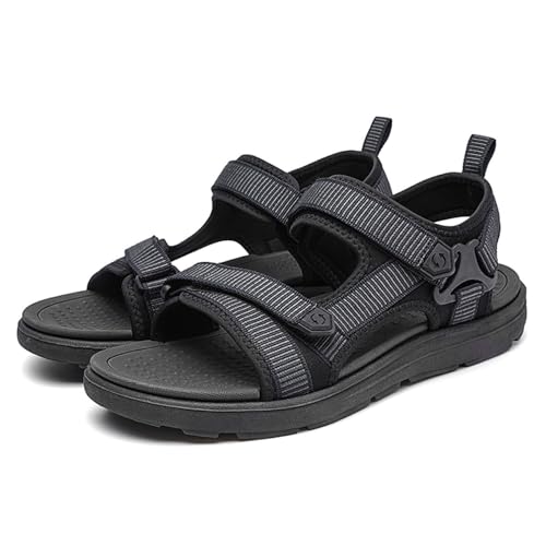 Men's Hiking Sandals Sports Lightweight Waterproof Beach Slides Arch Support Open Toe Mens Memory Foam Sandals3