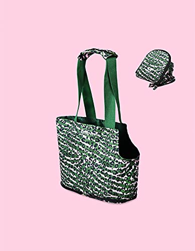 United Pets Lazy Dog Bag - Bolsa de Transporte para Perros pequeños, Ligera, Plegable, Camuflaje, Verde y Rosa, 250 g. Transportín para Perros, Talla única Cover