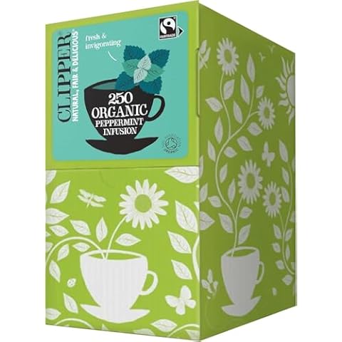 Clipper Organic Peppermint Tea Bags 250 Sachets Cover