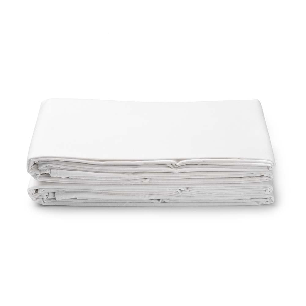 Premium 100% Cotton Single Flat Bedsheet – 180x240 cm, Soft, Breathable & Skin-Friendly (White)