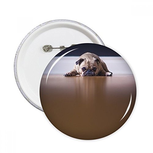 Pins badge rond chien DIYthinker bouton decoration vetement L