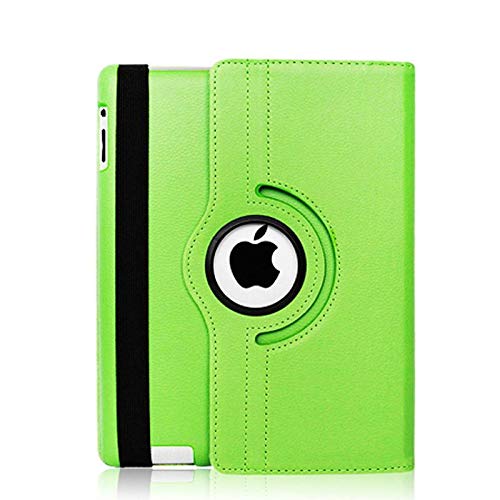 Leather Rotate 360° Stand Case For Apple iPad Air 3 2019 and iPad Pro 10.5 2017 GENERATION A1701 A1709 (GREEN) - Image 3