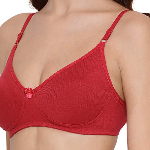 Image of Lyra Women's Cotton Non Padded Wire Free T Shirt Bra