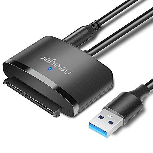 SATA to USB 3.0, Neeyer SATA III Hard Drive Adapter Cable for 3.5/2.5