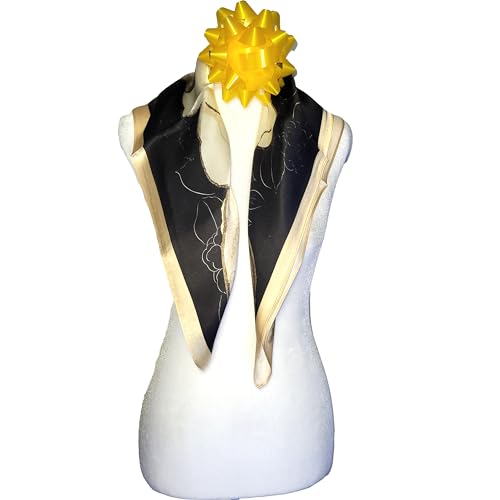 NEW Genuine 100% Mulberry Satin Silk Scarf 26"x26" Medium Square Shawl Wrap4