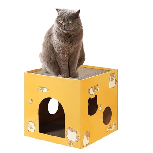 Griffoir en carton pour chat d'intérieur polyvalent - 8