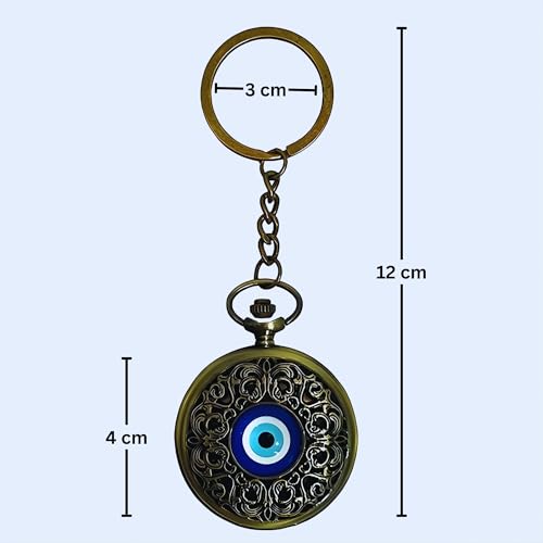 Image of Antique Bronze Pocket Premium Vintage Theme Metallic Home Key Chain & Key Rings | Best Gift for Men, Woman, Boys & Girls on their Special Occassions