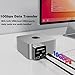 SWITCHFLUX Mac mini M4 Expansion Dock,Mac mini Hub with 10Gbps USB C×2,10Gbps USB A×2,SD/TF 3.0 Card Reader | High-Speed Data Transfer 6 in 1 Hub for Mac mini M4/M4 Pro