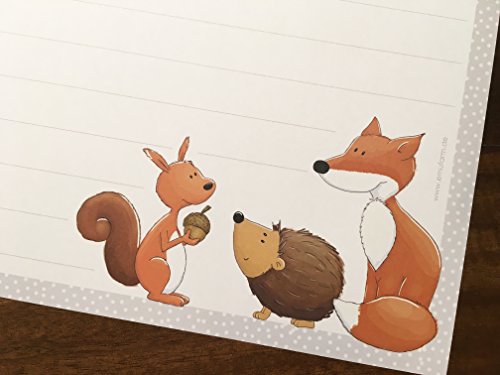 Cancelleria per Bambini Animali della foresta, 50...