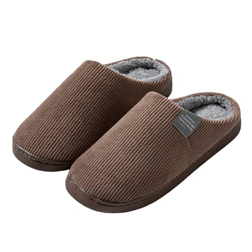 Slippers For Women Indoor Women's Warm Memory Foam Comfortable House Slipper Closed Toe with Anti-Skid Rubber Sole for Outdoor