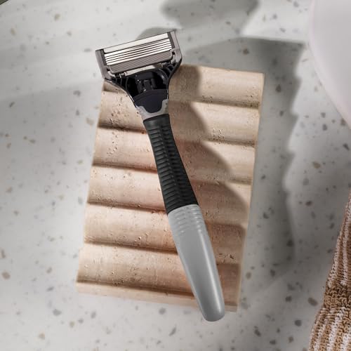Harry's Original Shaving Kit for Men - Razor Handle, 3 Razor Blade Refills Detail