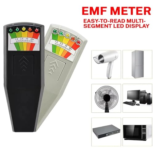Electrómetro digital K2 LCD EMF detector radiación miniatura 6