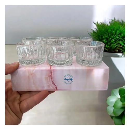 Lot de 6 mini coupelles – Verre ou bambou – Petites coupelles pour ketchup, mayonnaise, sauces, dips, confiture, miel, beurre, snacks, noix, entrées et desserts – Petites coupelles de service