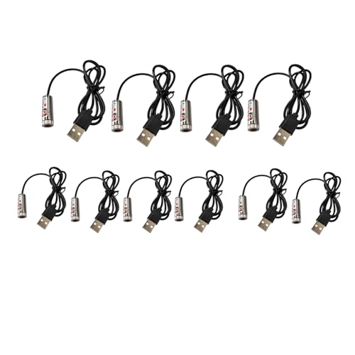 Foyer réglable module laser rouge avec ligne 39 pouces USB 10pcs - 2