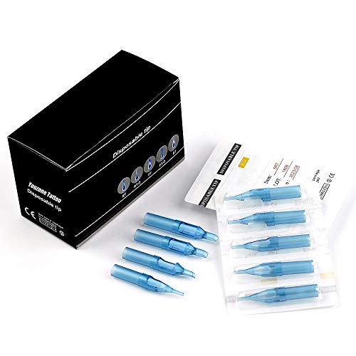Punte del tatuaggio monouso, Ahat 100pcs Assorted