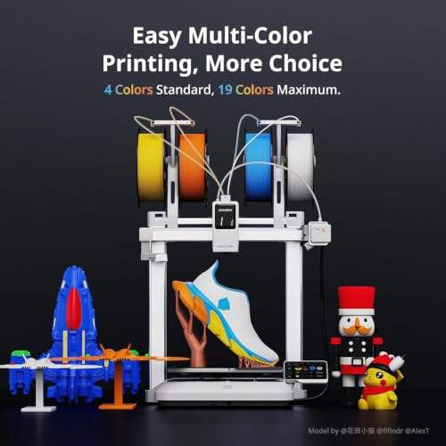 ANYCUBIC Kobra X 3D Printer, Native 4-Color, Up 19-Color with 4 ACE 2 Pro - Image 3
