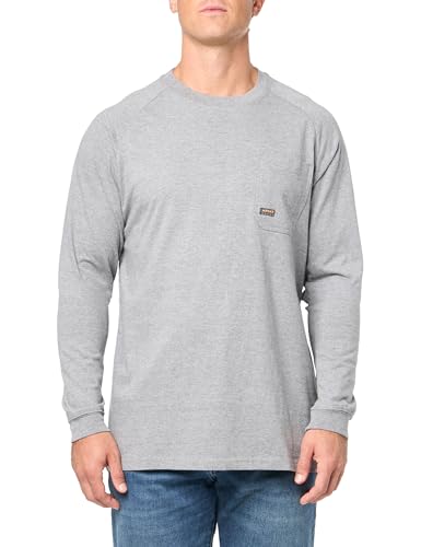 T-Shirt Rebar ARIAT coton résistant XL gris idéal sur chantier