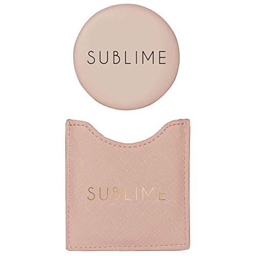 Draeger - Sublime Round Pocket Mirror to Take Anywhere, All Occasions - Dimensions 8.5 cm x 8 cm, 8L x 8W cm - Image 2