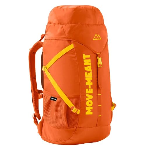 Image of MOVE-MEANT Trail Treck 45 L Polyester Men's Rucksack Bag Versatile Trekking and Travel Backpack for Outdoor Adventures, Durable and Comfortable Fit for Men and Women