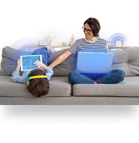 M32-3 EAGLE PRO AI AX3200 (3 dispositivi) con ottimizzatore Wi-Fi e del traffico con AI, AI Parental control AI, porte Gigabit, MU-MIMO, 1024 QAM, OFDMA, WPA3., Bianco - Router - Immagine 7