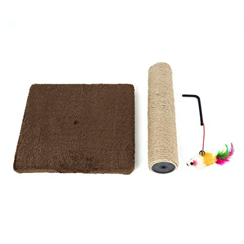 Moldura para escalada de árvore de gatos para animais de estimação, brinquedo com brinquedo de sino