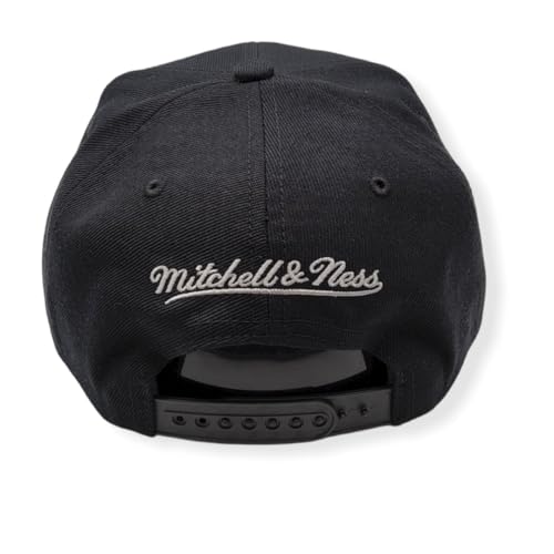 Mitchell & Ness San Antonio Spurs Blackout Snapback miniatura 4