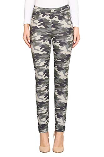 Image of YELETE Women's Basic Five Pocket Stretch Jegging Tights Pants