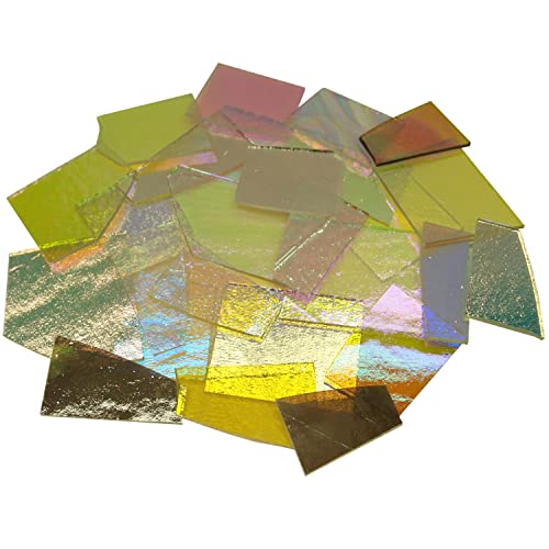 1/2 Lb CBS Dichroic Scrap On Thin Clear - 96 Coe