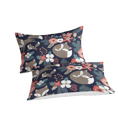 Housse de couette renard antibactérienne 200x200 en microfibre active - 3