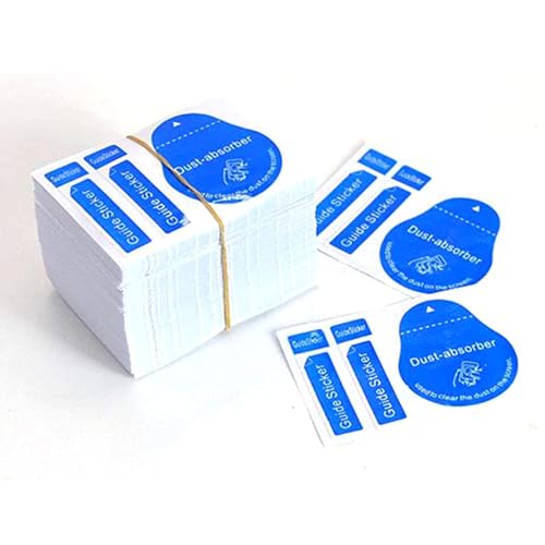 Image of FCS Super Cleaner 200 pcs Dust Absorber LCD Dedust Sticker and Guide Sticker for Cell Phone Tablet LCD Screen (200)