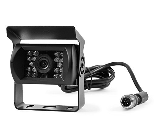 Rear View Safety Waterproof Backup Camera with Infra-red Night Vision - Commercial Grade - Built for RV's, Trucks, Trailers and Buses - RVS-770-03