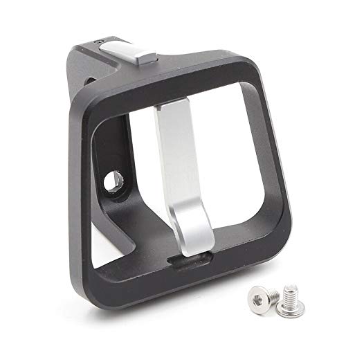 ACRZ Lega Unibody Front Carrier Block per bicicletta BROMPTON 52g (nero argento)