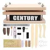 Facile à transporter : et portable, ce qui permet d'emporter facilement votre kit de reliure n'importe , fournitures de reliure de bureau, presse de reliure
