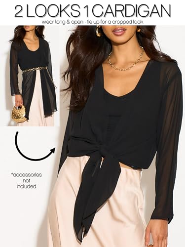likemary Sheer Kimono Cardigans for Women - Elegant Dusters - Open Front Lightweight Long Cover Up Jackets Ideal for Dresses2