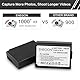 ENEGON Ersatzbatterie (2er Pack) und Rapid Dual Ladegerät für Canon LP-E10 und Canon EOS Rebel T3 T5 T6 T7, Kiss X50 X70, EOS 1100D, EOS 1200D, EOS 1300D, EOS 2000D, 1500D 3000D 4000D Digitalkamera
