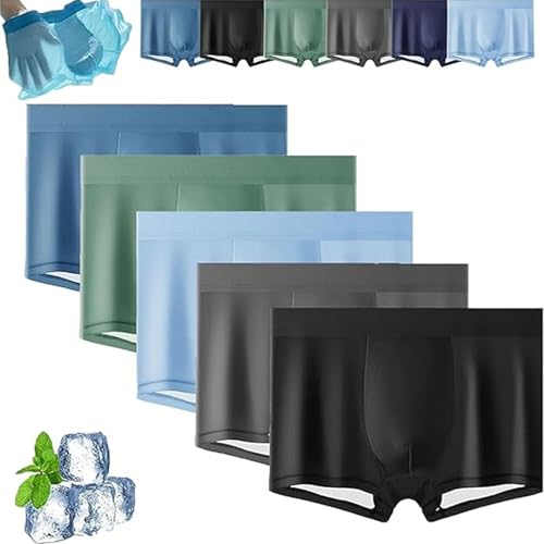 Ice Boxer Pro, Nuvellor Ice Boxer Pro, Nuvellor Ultra Comfortable Premium Silk Underwear, Breathable Cooling boxer