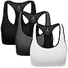 MIRITY Women Racerback Sports Bras – High Impact Workout Gym Activewear Bra